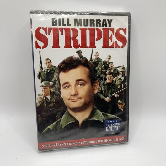 Stripes New DVD Expanded Version Subtitled Widescreen With Slipcover Bill Murray - Picture 2 of 4